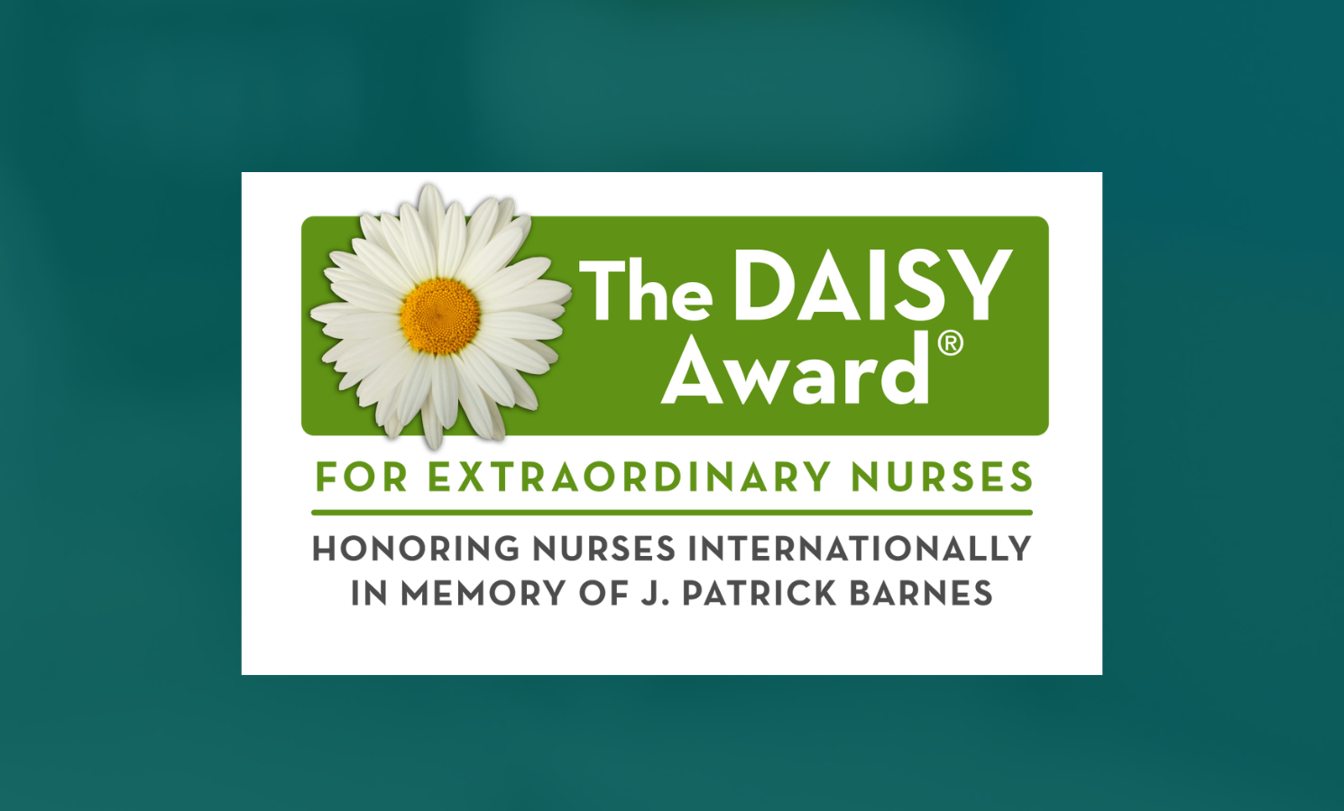 DAISY Award Nomination